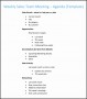 7  Management Team Meeting Agenda Template