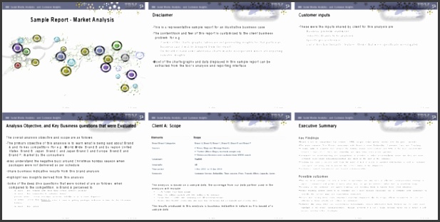 Market Analysis Template for PDF
