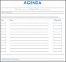 8  Meeting Agenda Template Word Document
