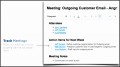 7  Meeting Notes Template with Action Items