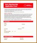 10  Membership Application form Template