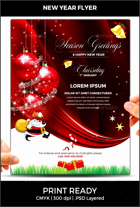 New Year Flyer Design
