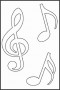 9  Musical Notes Templates