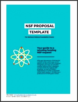 NSF Proposal Outline Template