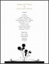 10  One Page Wedding Program Template