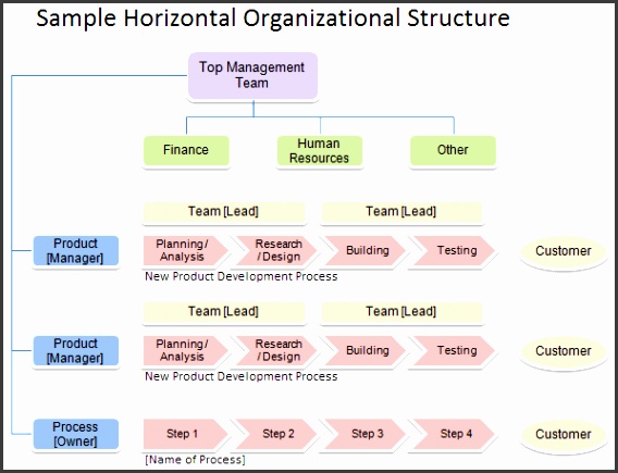 Horizontal Organizational Structure