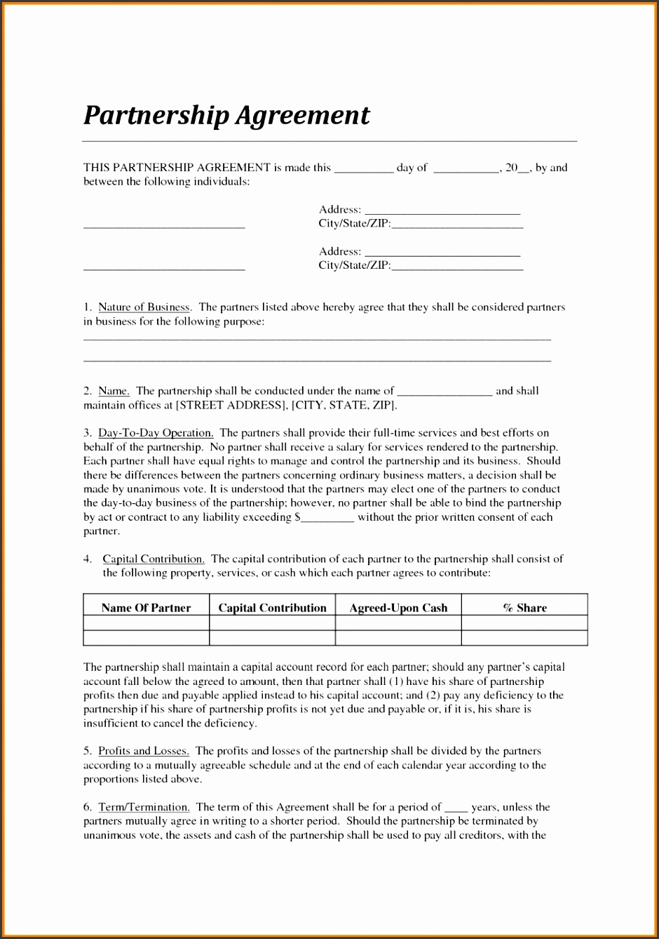 Sale Business Agreement Sample Loan Managed Service Contract Template With Unsecured Gym