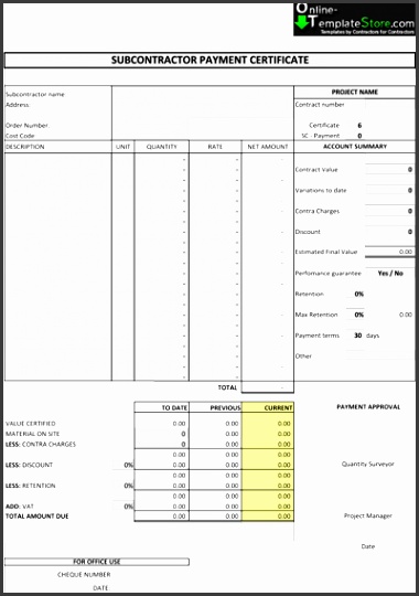 payment certificate template payment voucher template microsoft word ideas