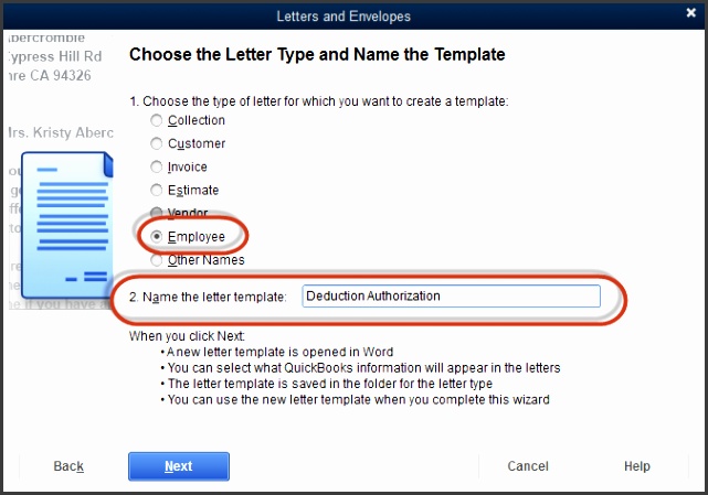 2 letter type and name