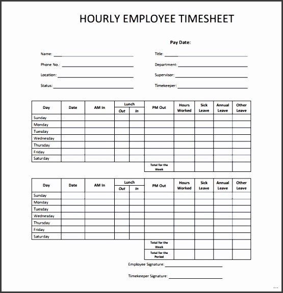 39 Employee time sheet perfect Employee Time Sheet Unorthodox Visualize Blank Hourly Timesheet Template In 14