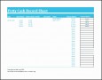 9  Petty Cash Log Template Excel