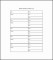 6  Phone Number List Template