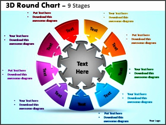 powerpoint slides growth pie chart with arrows ppt template 1 powerpoint slides growth pie chart with arrows ppt template 2