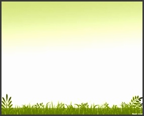 Grass Background PowerPoint Template