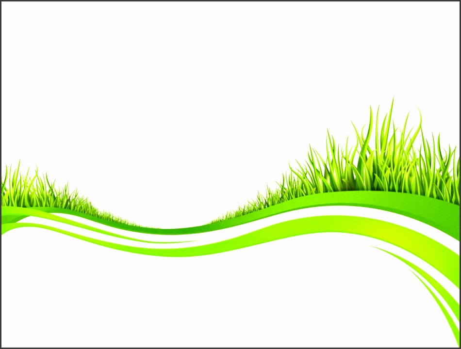Spring fresh plant grasses ppt templates