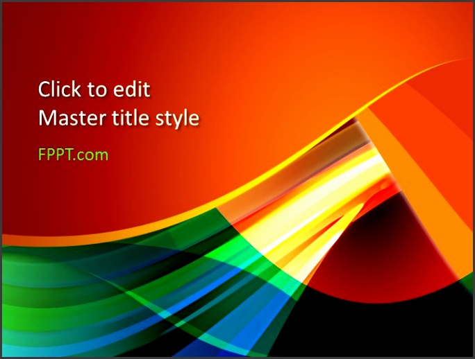 Free Color PowerPoint Template