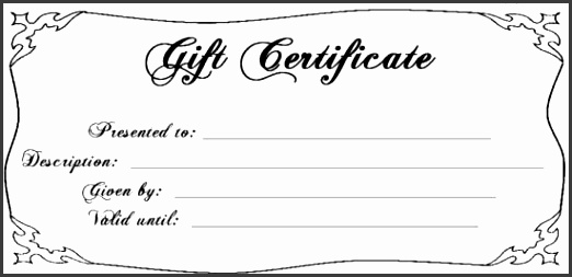 Free Gift Certificates Templates Free Gift Certificates Templates Printable Gift Voucher Template Printable