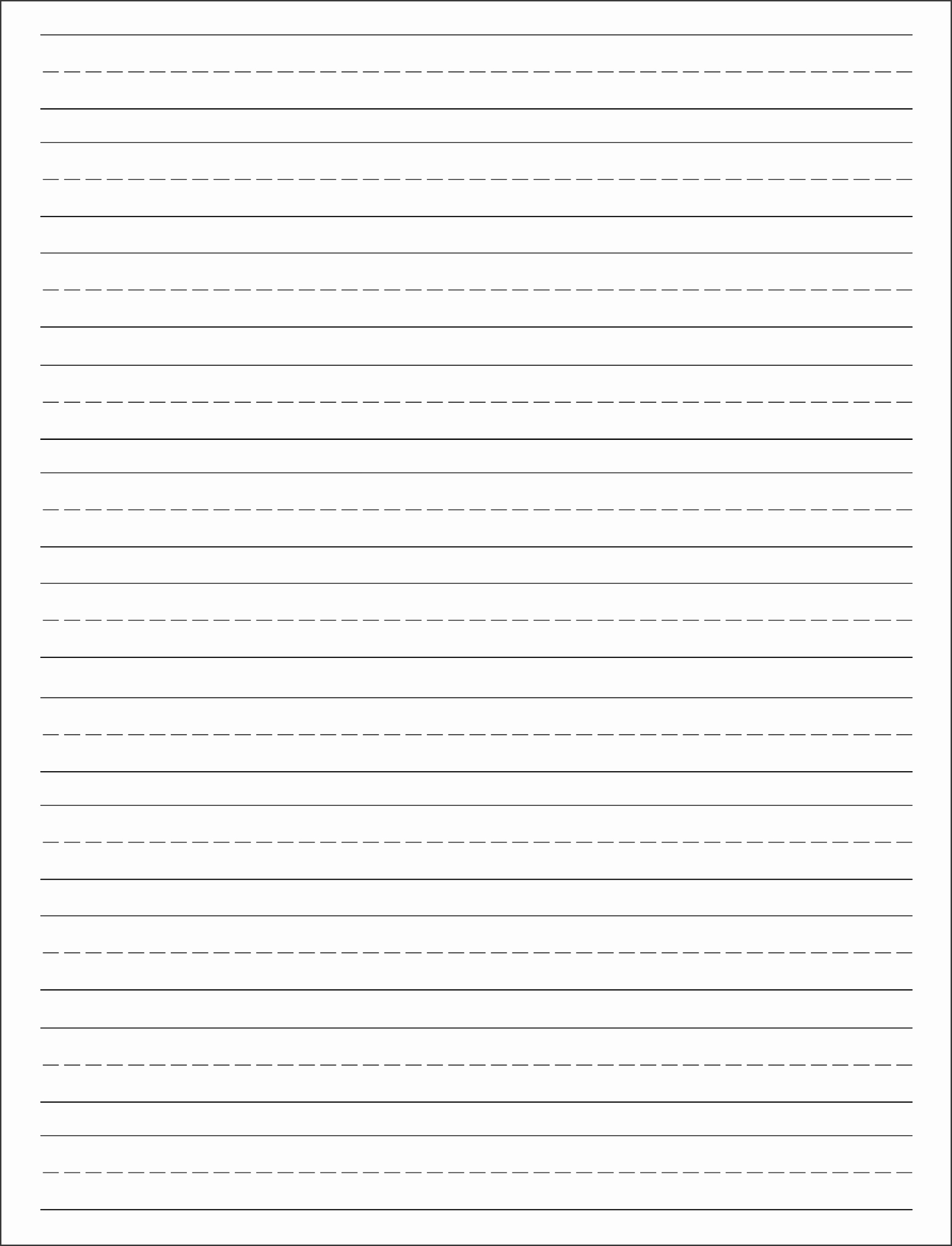 10 Primary Lined Paper Template - SampleTemplatess ...