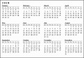 6  Printable Calendar Template Pdf