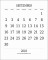 9  Printable Calendar Template September 2018