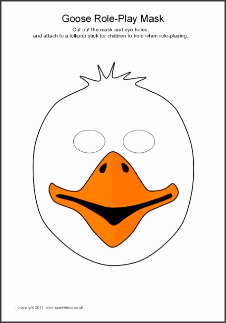 Goose Role Play Masks SB