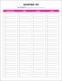 7 Printable List Template