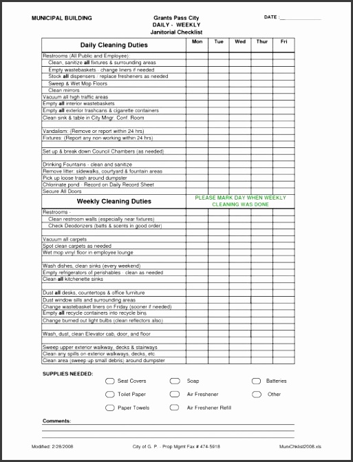 Project Change Management Checklist Template Excel Best Business