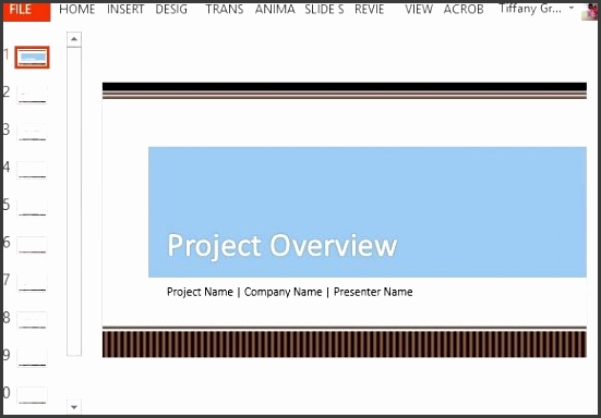 Project Summary Presentation Template Project Overview Template Energy Performance Contracting Rfp Templates