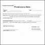 8  Promisory Note Template