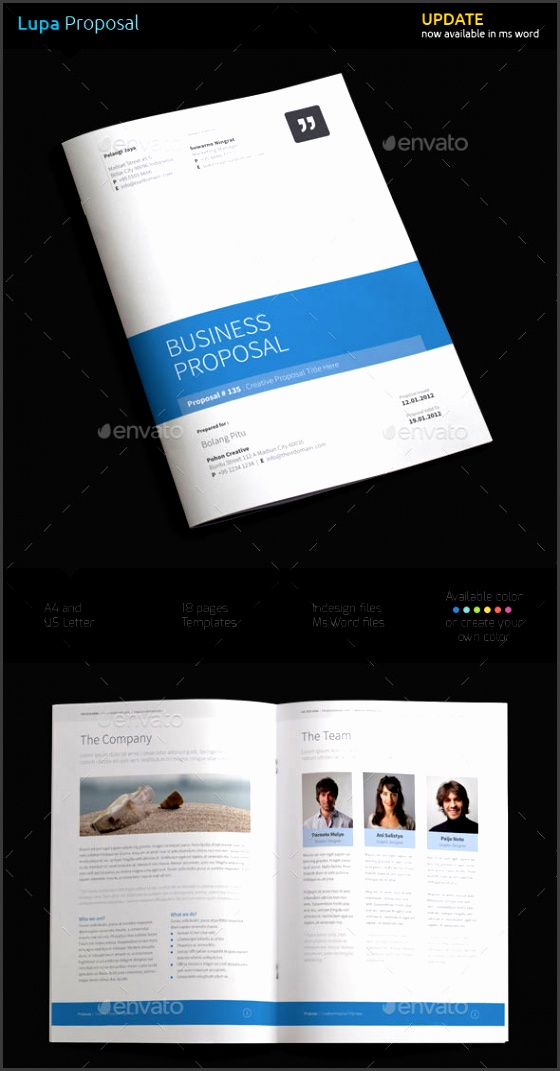 Sample business project proposal template