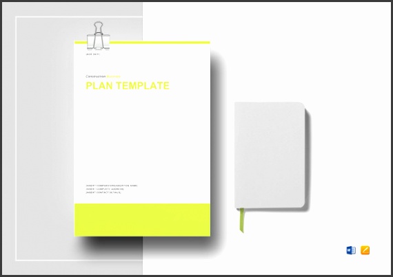 Construction Business Plan Template