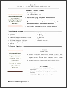 Resume Template Resume Examples Resume Templates For Mac Word Chief Operating Within Professional Resume Template