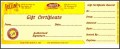 5  Restaurant Gift Certificate