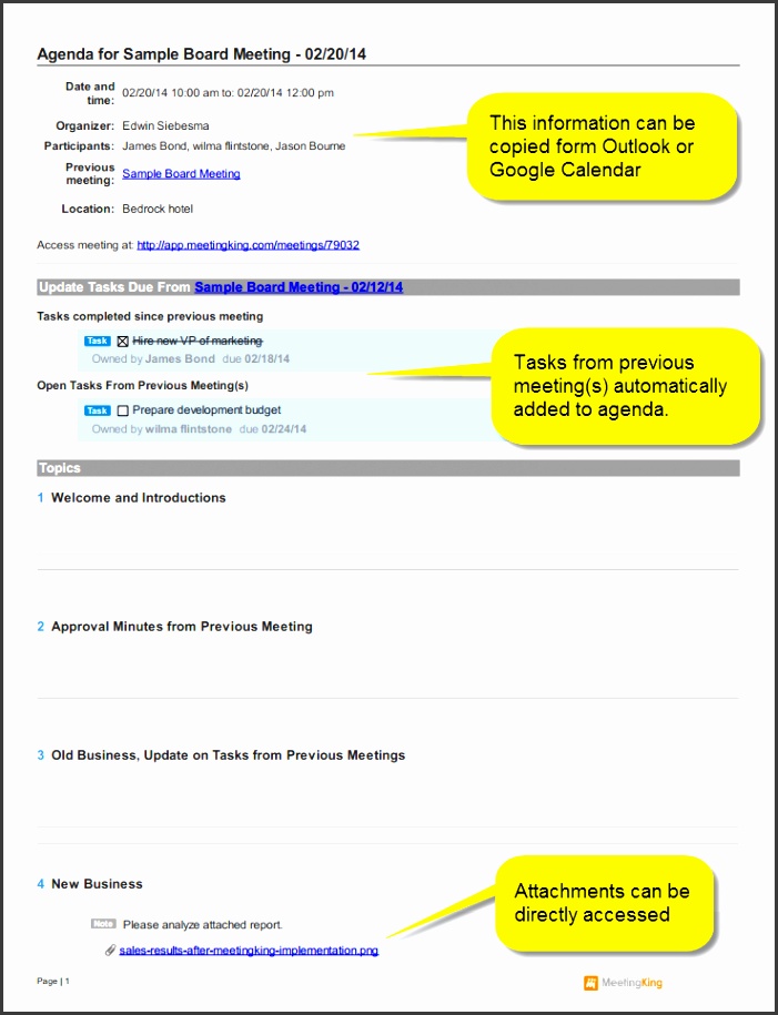 Sample Board Meeting Agenda Template b7iuw sample board meeting agenda template