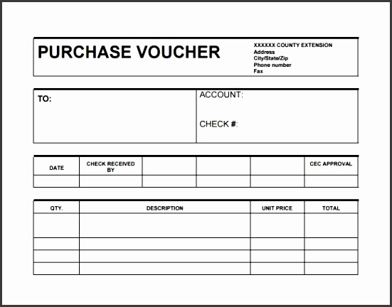 Sample Receipt Voucher Template 8 Download Free Documents in