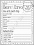 10  Secret Santa List Template