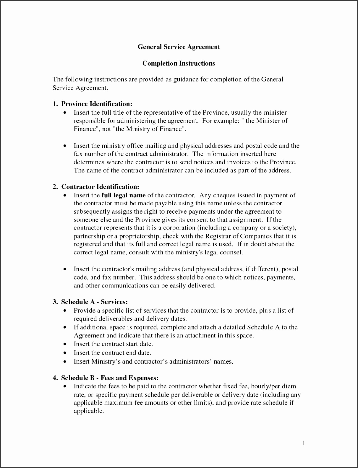 Bunch Ideas General Service Agreement Template by Banter General Contract Fantastic Services Agreement Template