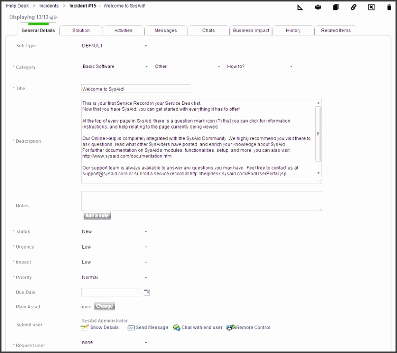maintenance request form template