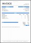 10  Services Invoice Template