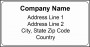 9  Shipping Label Template