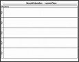 10  Simple Lesson Plan Template