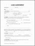 6  Simple Personal Loan Agreement Template