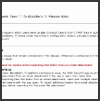 Release Notes kufby Release Notes Template 9 Free Word Pdf Documents Download intended for Software Release Notes