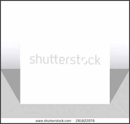 Square paper page template in flat style Can be used as business card mockup for