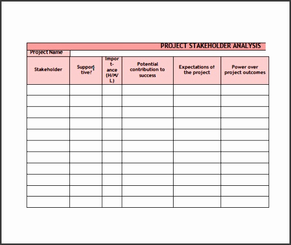 Stakeholder Analysis PowerPoint Template SketchBubble View r