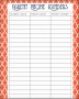 7  Student List Template