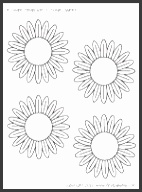 Flower Set 3 Sunflowers