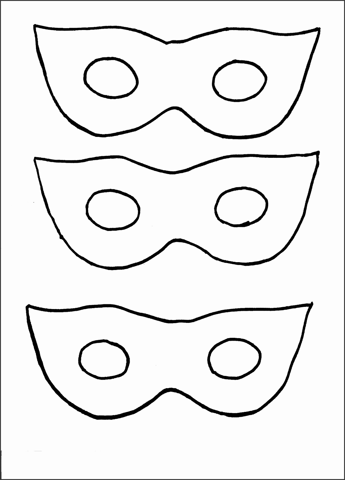 Drawn mask hero mask 6