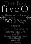 5  Surprise 50th Birthday Party Invitations Templates