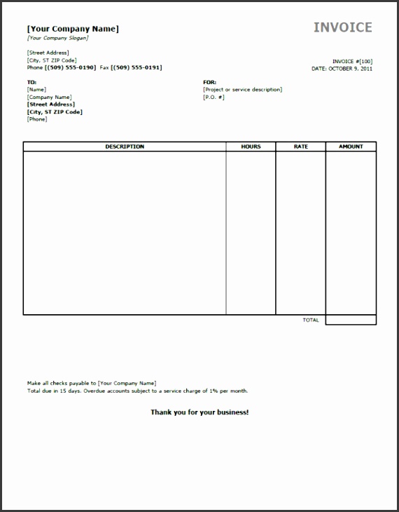 Templates For Invoices Free Invoices Templates Invitation Template